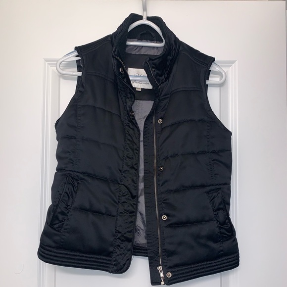 Satin down vest - Picture 1 of 2